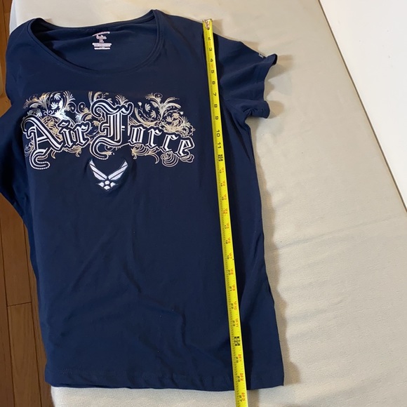 US Air Force Embroidered Logo Ladies T-shirt XL - Picture 17 of 17